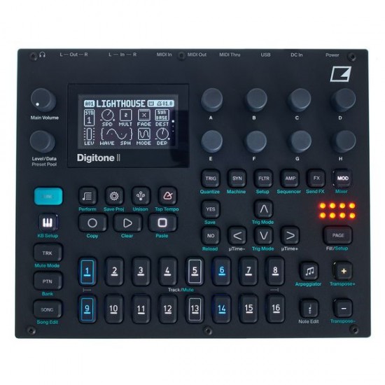 ELEKTRON DIGITONE II – 16‑track polifonični digitalni sintetizator